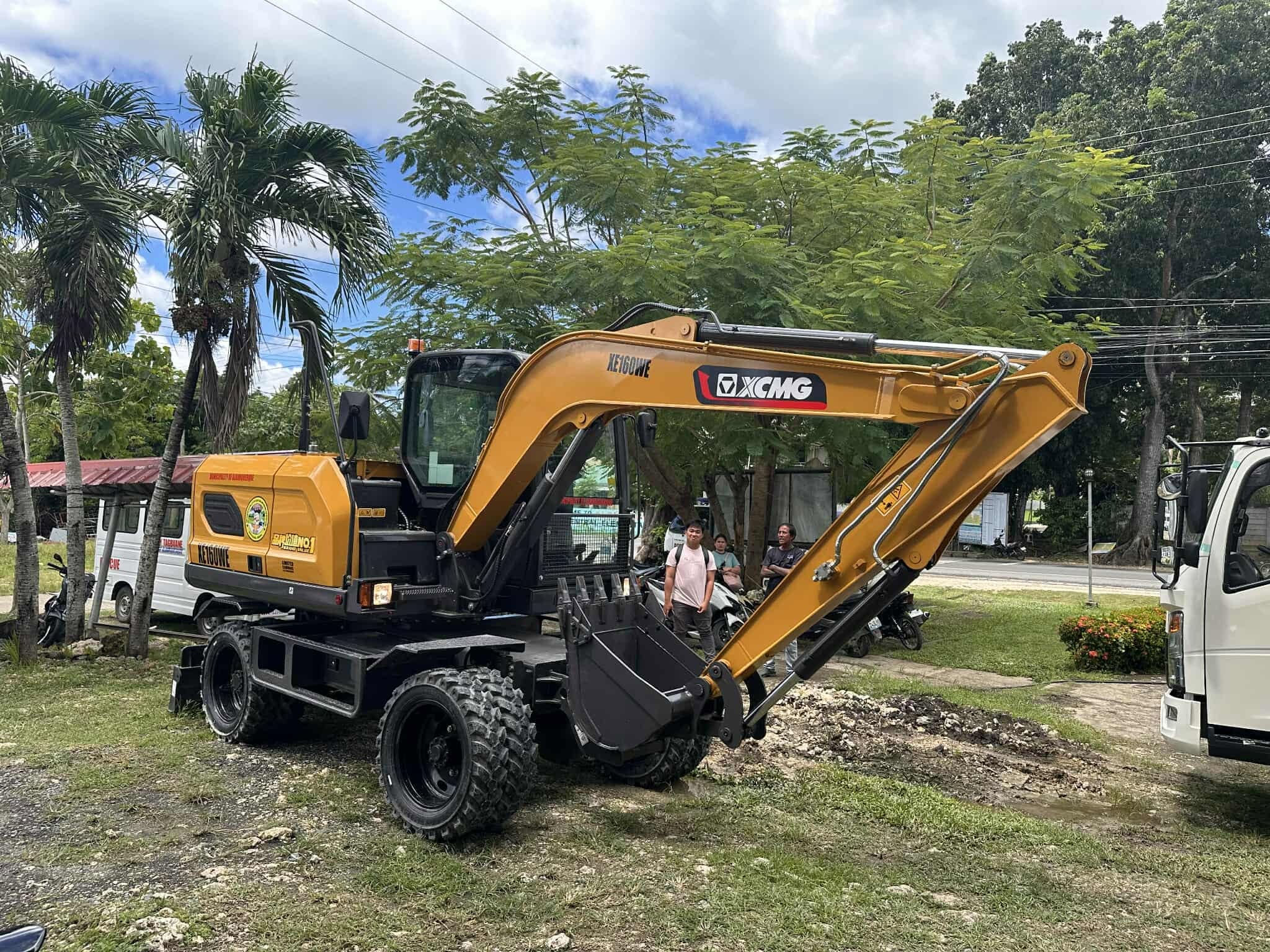 XCMG Wheeled Backhoe Delivery Alburquerque Bohol